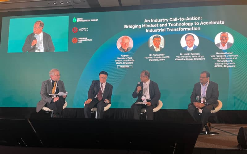 Dr. Mobin Rahman, ChemOne’s VP for Technology, at Asian Downstream Summit 2024